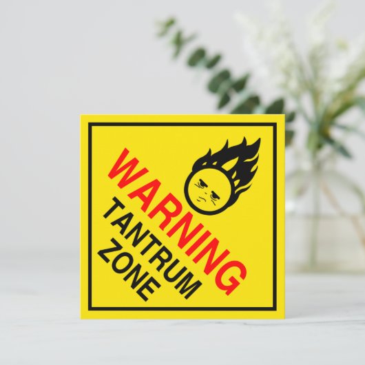 Parental Warning Signs Mini Posters (Standing Front)