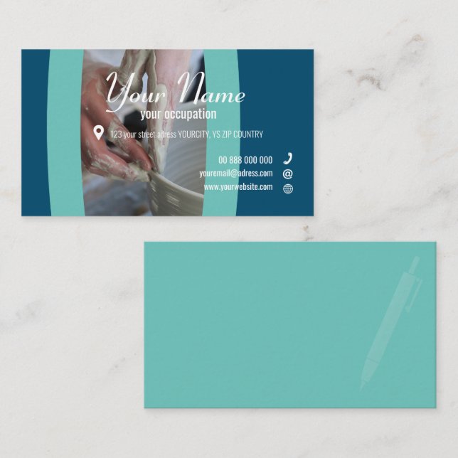 PARENTHESE ARTISAN Collection Business Card (Front/Back)