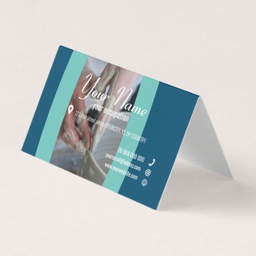 PARENTHESE ARTISAN Collection Folded Business Card