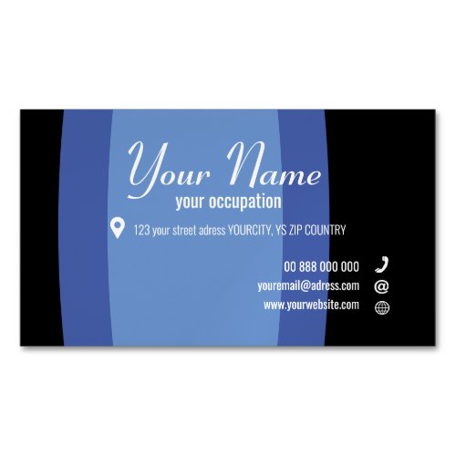 PARENTHESE Collection Business Card Magnet