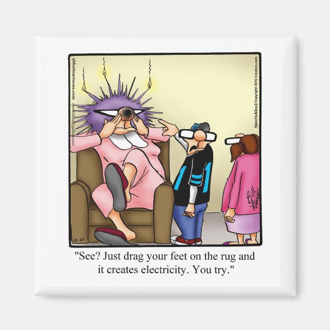  Parenthood Humor Refrigerator Magnet  (Front)