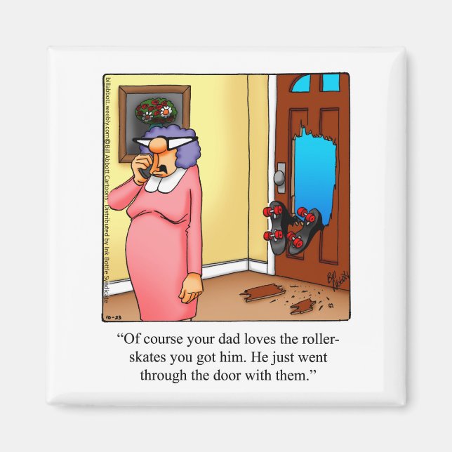  Parenthood Humor Refrigerator Magnet (Front)