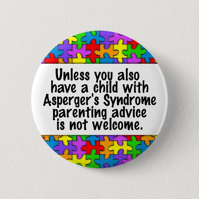 Parenting Advice Button (Front)