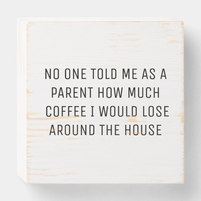 Parenting Meme Sign (Front Horizontal)