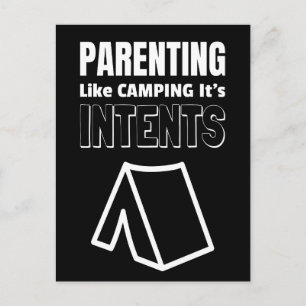 Parenting Sarcastic Gift for Mom or Dad Postcard