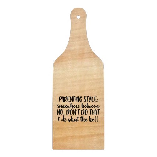 Parenting Style Cutting Board