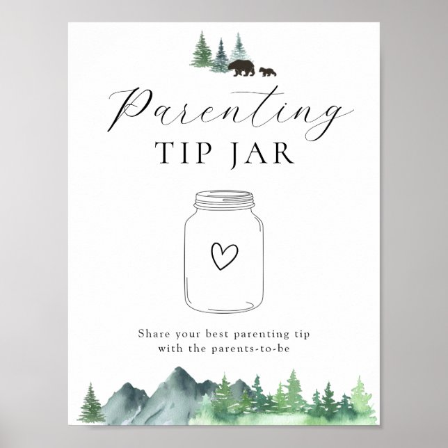 Parenting Tip Jar  Poster (Front)