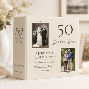 Parents 50th Anniversary Legacy Binder