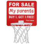 PARENTS FOR SALE custom mini hoop