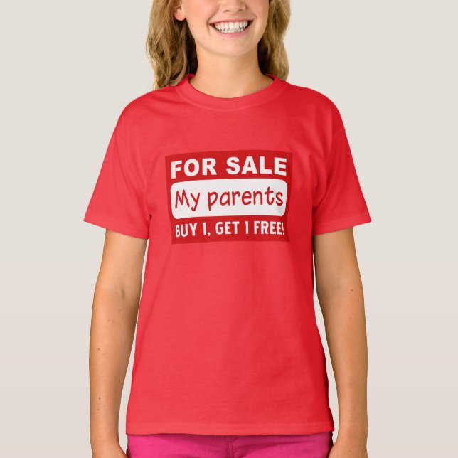 PARENTS FOR SALE shirts & jackets (Front)