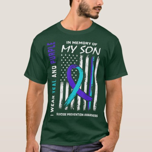 Parents In Memory Of Son Suicide Awareness Prevent T_Shirt