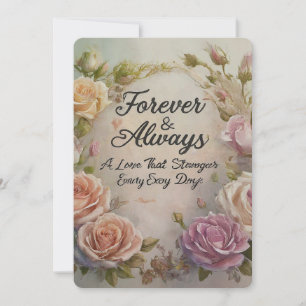 Parent's Marriage Annivesary Invitation