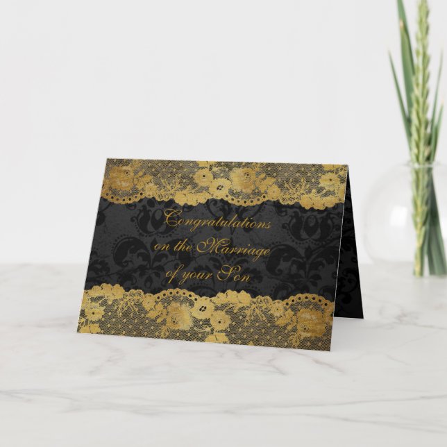 Parents of Bride Congratulations Greetings Card (Front)