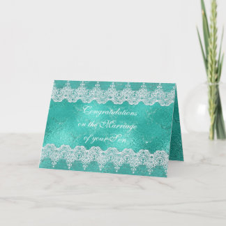 Parents of Bride Congratulations Greetings Card