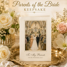 Parents of the Bride Wedding Congratulations