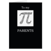 Parents Pi Day Black (Front)