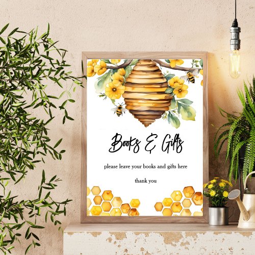 Parents to bee honey bee baby shower gifts sign