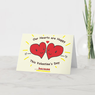 Parents to Daughter Valentine's Day Card