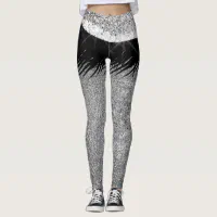 Glitter hotsell skirt leggings