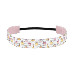 Parfum Bottle Pattern Athletic Headband