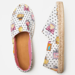 Parfum Bottle Pattern Espadrilles