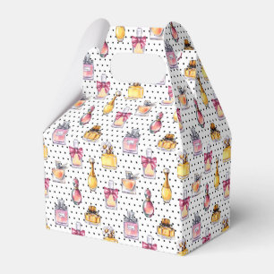 Parfum Bottle Pattern Favor Boxes