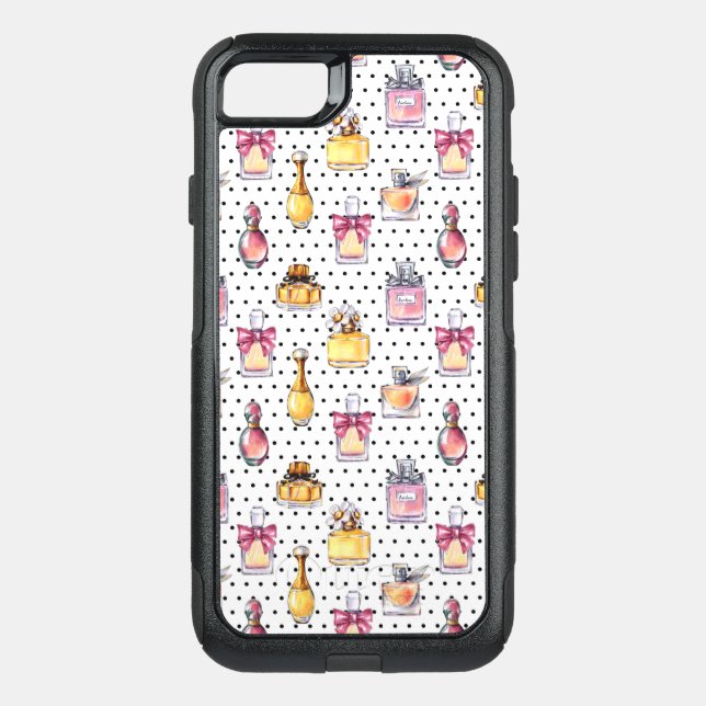 Parfum Bottle Pattern Otterbox iPhone Case (Back)