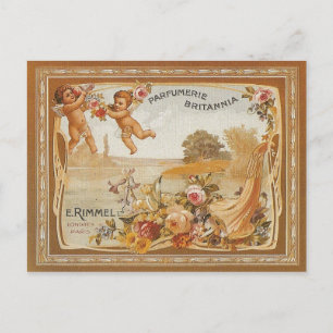 Parfumerie Britannia Vintage Ad Postcard
