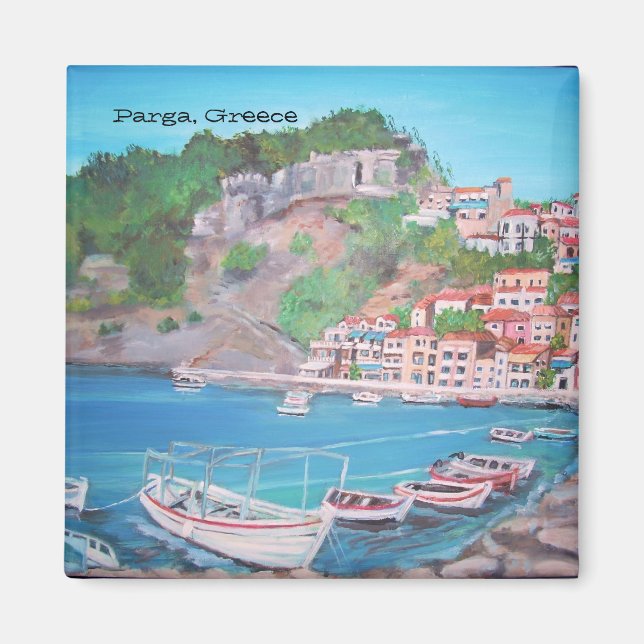 Parga, Greece -  Magnet (Front)