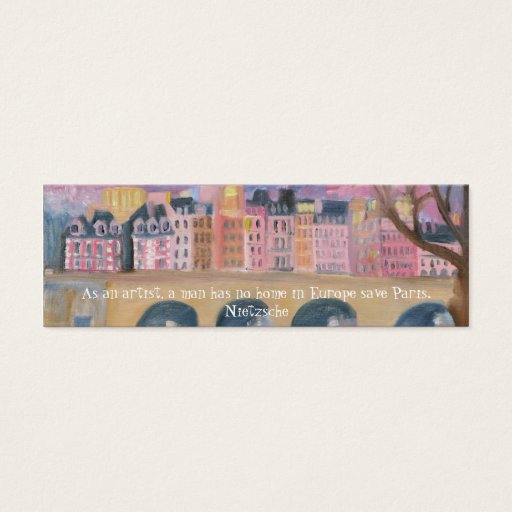 Customizable Paris ... business cards