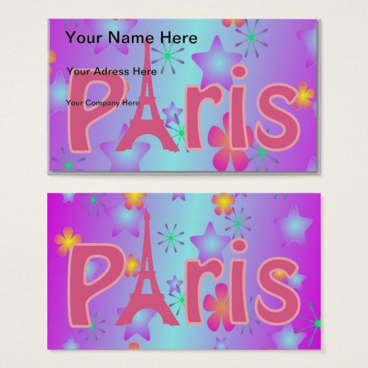 Paris (Front & Back)