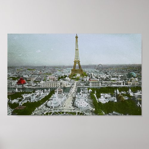 Paris 1900 _ Expostion Universelle Weltausstellung Poster