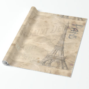 Paris 1A-1B Image Options Wrapping Paper