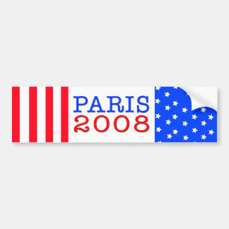 Paris 2008 Bumper Sticker