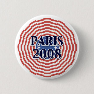 Paris 2008 pinback button