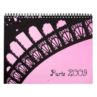 Paris 2009 calendar