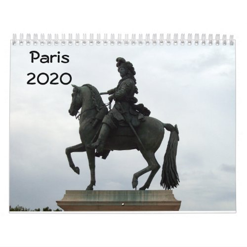 Paris _ 2020 Calendar