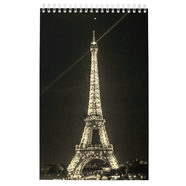 Paris 2021 Calendar (Back)