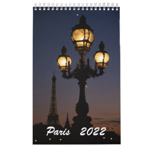 Paris 2022 Calendar