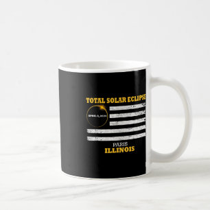 Paris 2024 Solar Eclipse 2024 040824 Eclipse Coffee Mug
