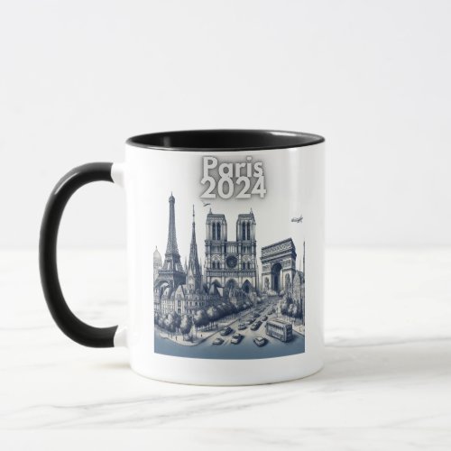 Paris 2024 soon mug
