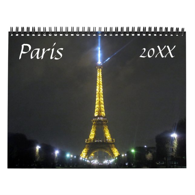 paris 2026 calendar (Cover)