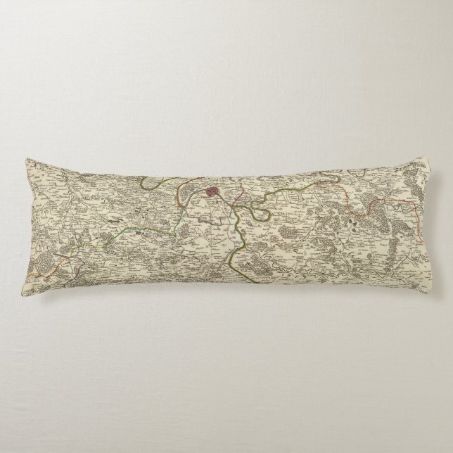 Paris 3 body pillow (Front)