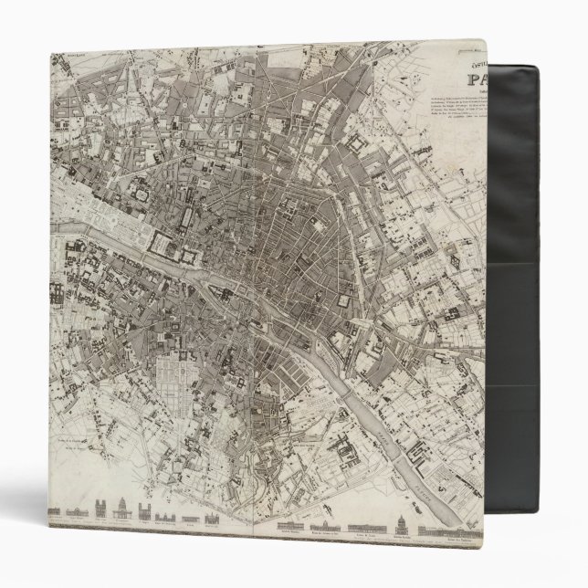 Paris 3 Ring Binder (Front/Inside)
