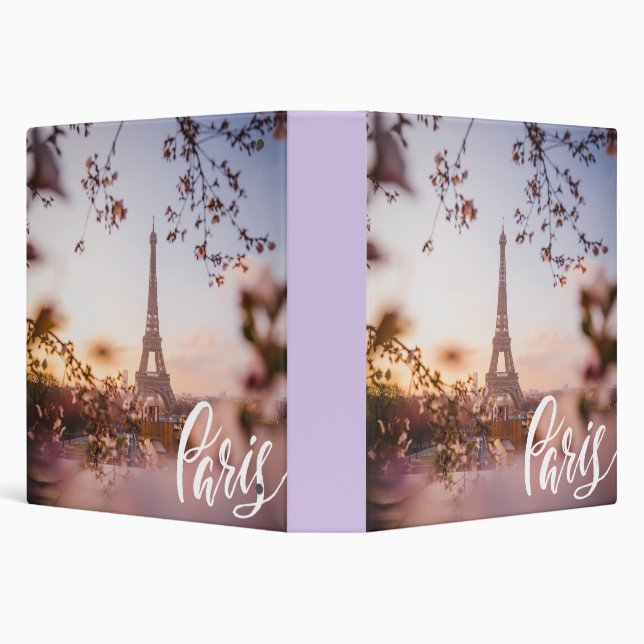 Paris 3 Ring Binder (Background)