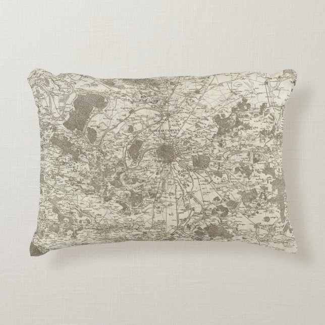 Paris 5 decorative pillow (Front)