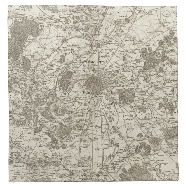 Paris 5 napkin (Front)