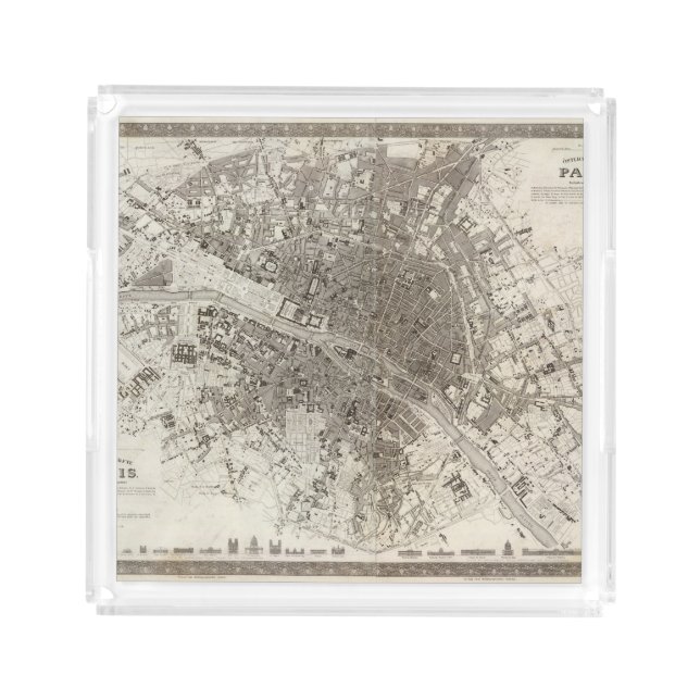 Paris Acrylic Tray (Front)