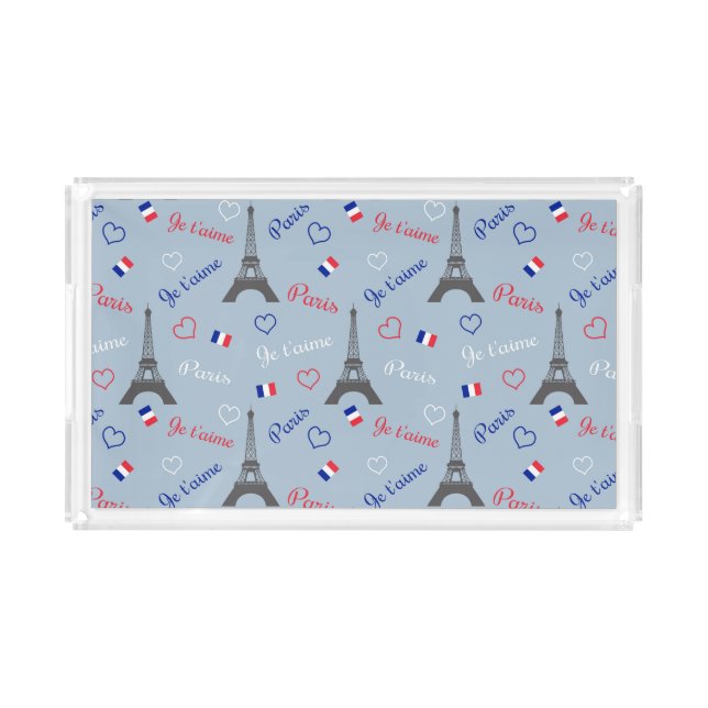 Paris Acrylic Tray (Front)