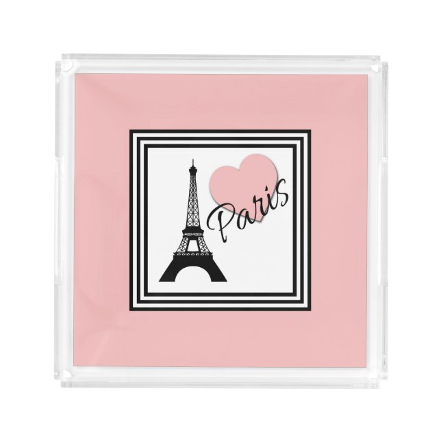 Paris Acrylic Tray (Front)